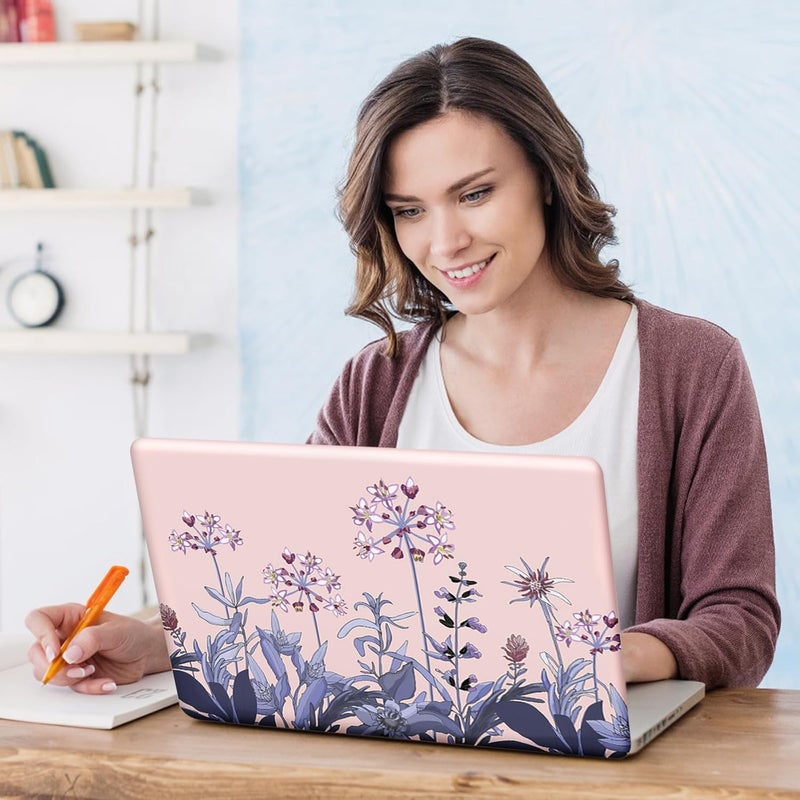 DINKY 16" 16.5" 17" 17.3 Inches Laptop Skin Sticker Decal Netbook Skin Sticker,17" Flora Universal Reusable Notebook Art Decal Protector Cover (Flowers Plants) - Image 5